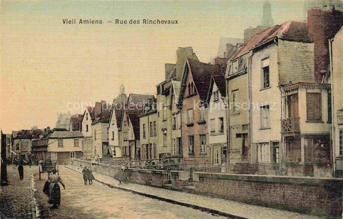 Vieil AMIENS 80 Somme Rue des Rinchevaux