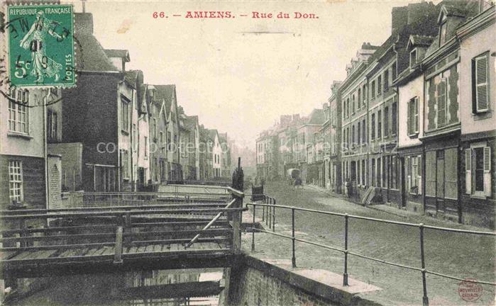 AMIENS 80 Somme Rue du Don