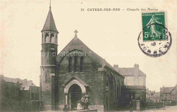 CAYEUX -SUR-MER Abbeville 80 Somme Chapelle des Marins