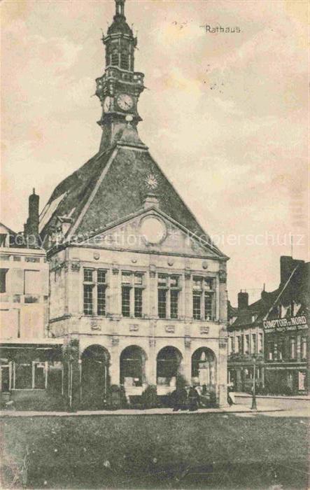PERONNE  80 Somme Rathaus