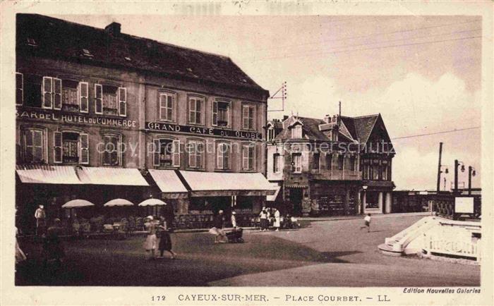 CAYEUX -SUR-MER Abbeville 80 Somme Place Courbet