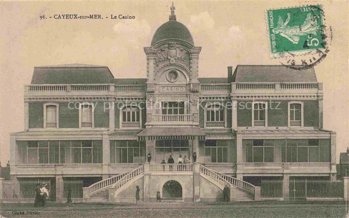 CAYEUX -SUR-MER Abbeville 80 Somme Le Casino