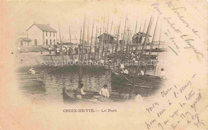 Croix-de-Vie Les Sables-d Olonne Vendee 85 Vendee Le port bateaux de pêche