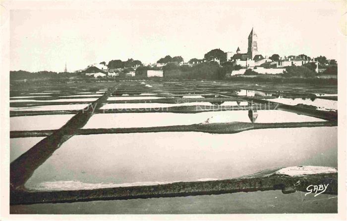 Ile-de-Noirmoutier Sables-d Olonne 85 Vendee Les marais salands