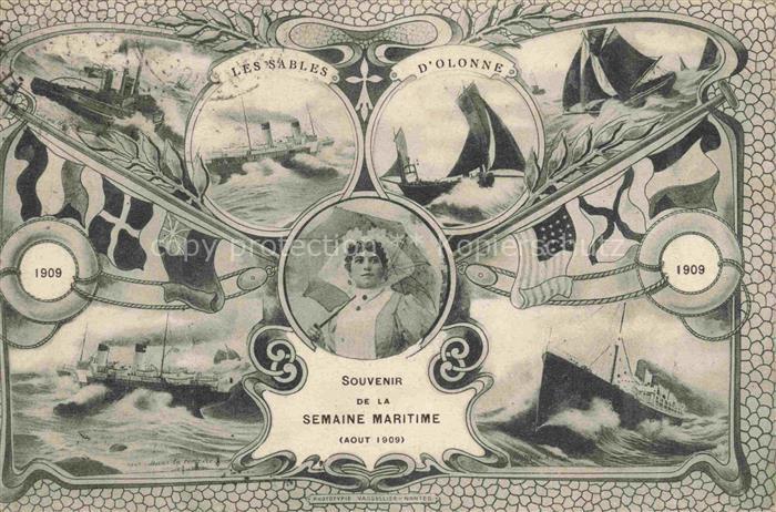 Les Sables-d Olonne 85 Souvenir de la Semaine Maritime