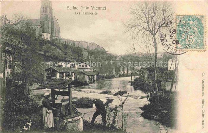 BELLAC 87 Haute-Vienne Les Tanneries