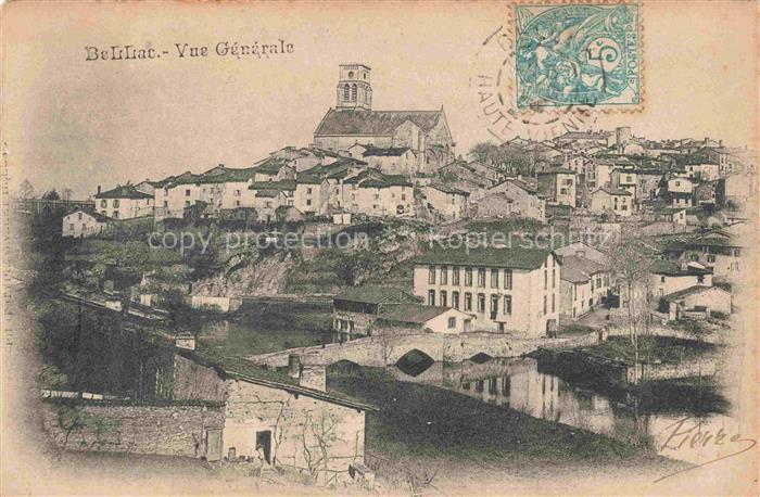 BELLAC 87 Haute-Vienne Vue générale