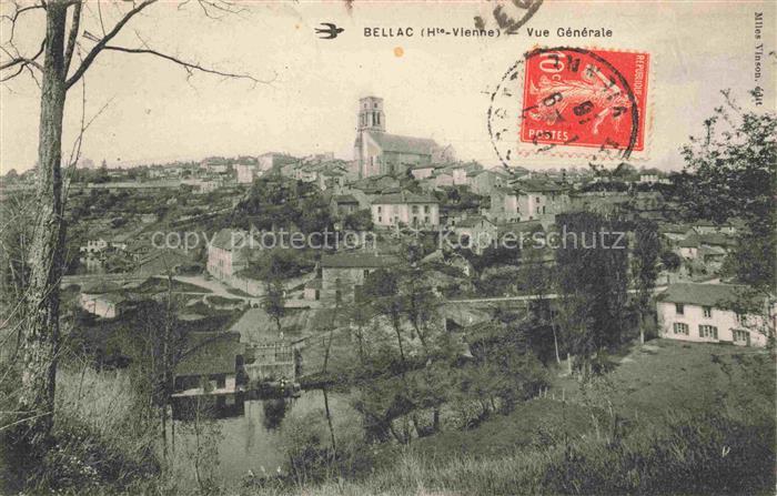 BELLAC 87 Haute-Vienne Vue générale