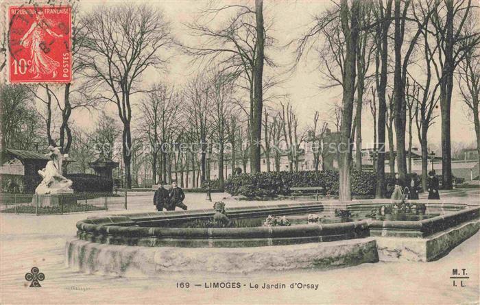 LIMOGES 87 Haute-Vienne Le Jardin d'Orsay