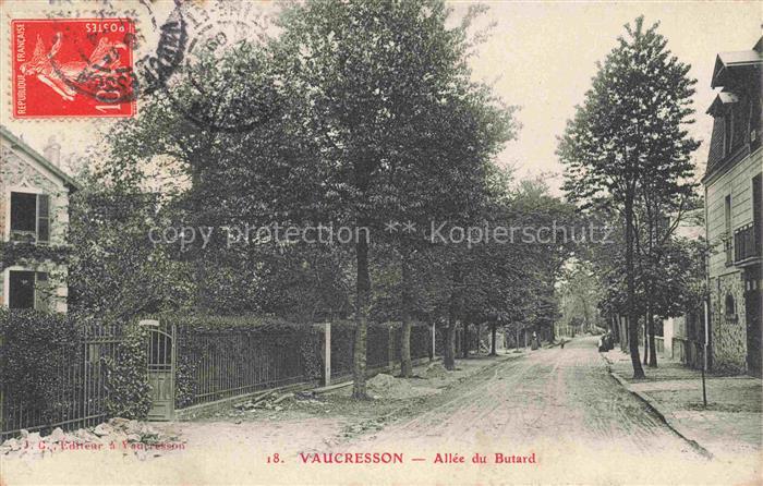 Vaucresson Boulogne-Billancourt 92 Hauts-de-Seine Allée du Butard