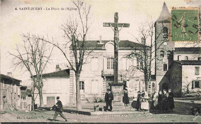 Saint-Juery 81 Tarn Place de l'Eglise Croix