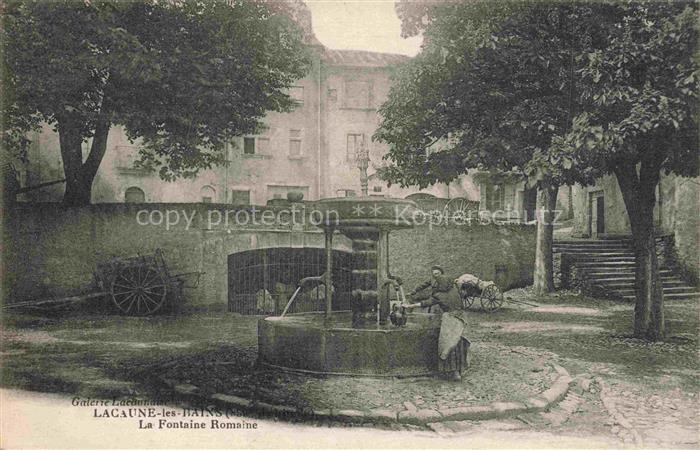 Lacaune-les-Bains CASTRES 81 Tarn La Fontaine Romaine