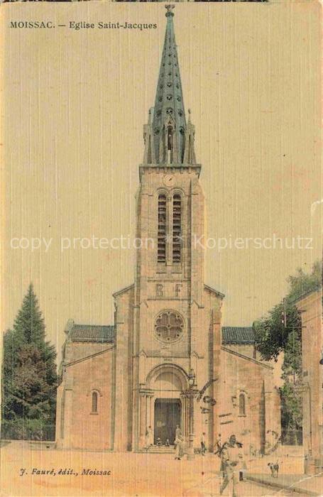 Moissac Castelsarrasin 82 Tarn-et-Garonne Eglise Saint-Jacques