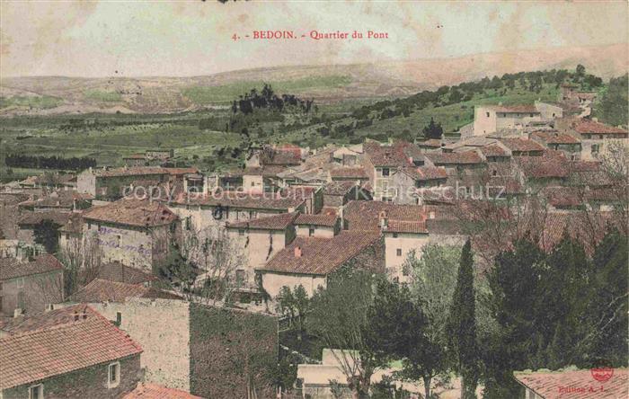 Bedoin Carpentras 84 Vaucluse Quartier du Pont