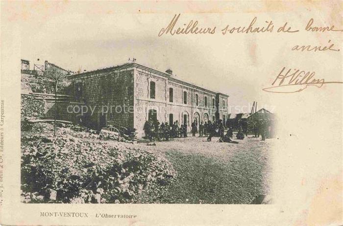 Mont-Ventoux Malaucene Carpentras 84 Vaucluse L'Observatoire