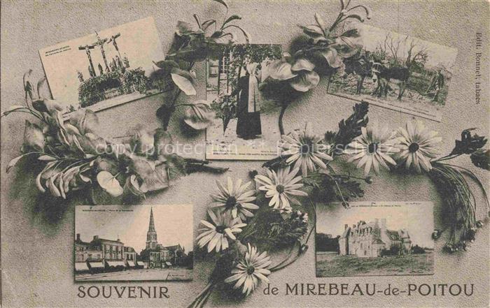 Mirebeau-de-Poitou Mirebeau-en-Poitou Poitiers 86 Vienne Souvenir de la ville de