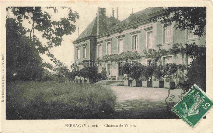 Persac Montmorillon 86 Vienne Château de Villars