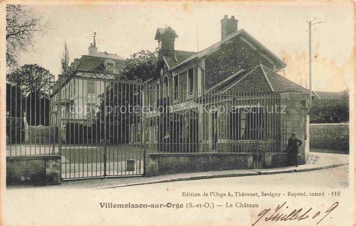 Villemoisson-sur-Orge Palaiseau 91 Essonnne Le château