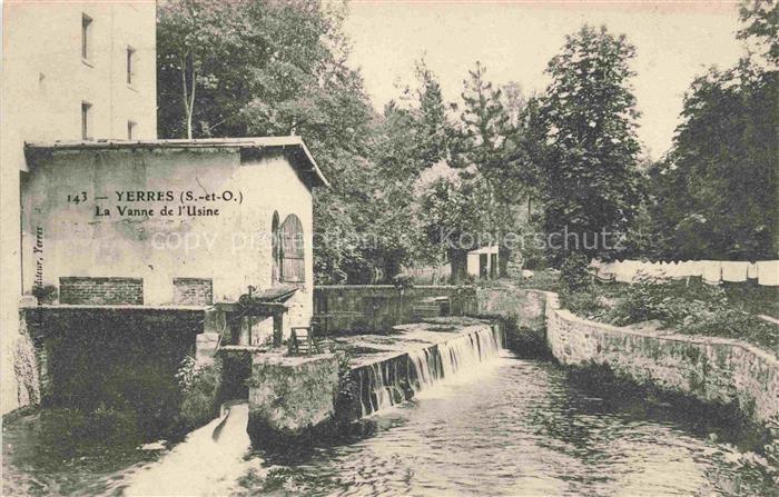 Yerres EVRY 91 Essonne La Vanne de l'Usine