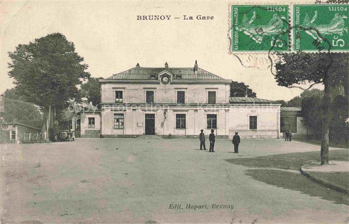 Brunoy EVRY 91 Essonne La gare