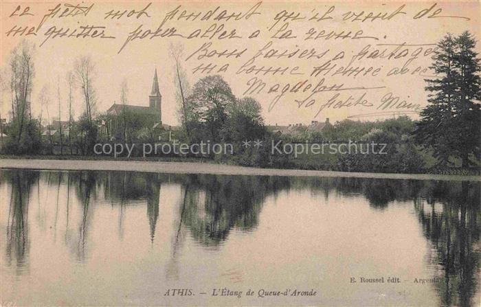 Athis-Mons Palaiseau 91 Essonne Etang de Queue d'Aronde