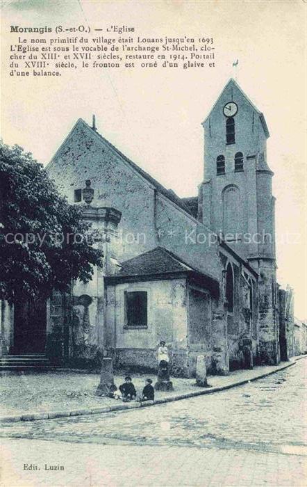 Morangis  PALAISEAU 91 Essonne Eglise Kirche