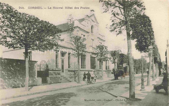 CORBEIL -Essonnes 91 Essone Le nouvel Hôtel des Postes