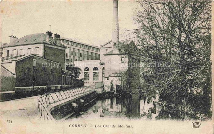 CORBEIL -Essonnes 91 Essone Les Grands Moulins