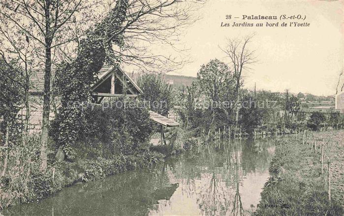 PALAISEAU 91 Essonne Les jardins au bord de l'Yvette