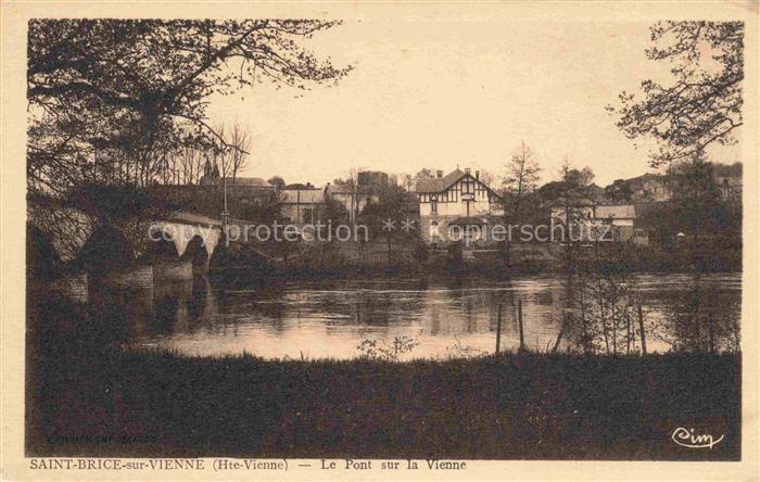 Saint-Brice-sur-Vienne Rochechouart 87 Haute-Vienne La pont sur la Vienne