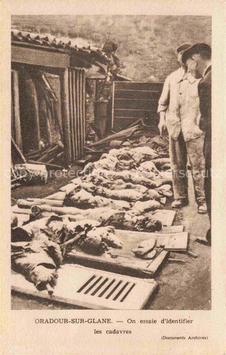 Oradour-sur-Glane Rochechouart 87 Haute-Vienne les Martyrs d'Oradour sur Glane M