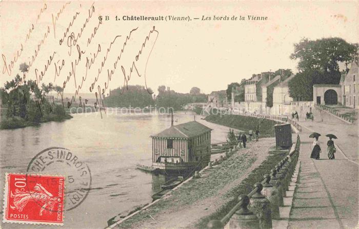 Chatellerault 86 Vienne Les bords de la Vienne