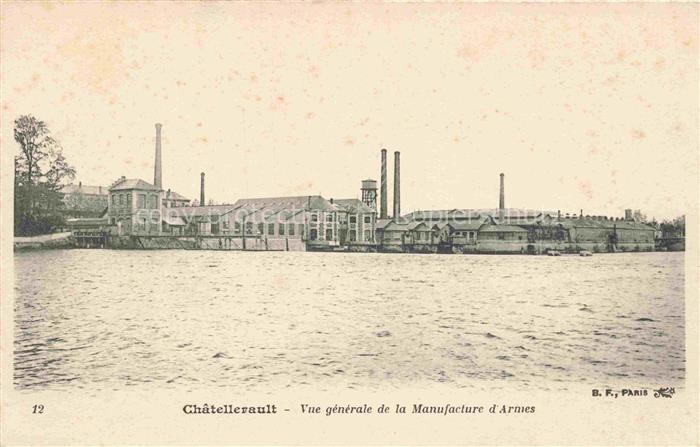 Chatellerault 86 Vienne Vue générale de la Manufacture d'Armes