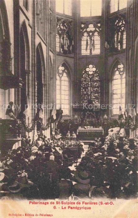 St-Sulpice-de-Favieres ETAMPES 91 Essonne Pélerinage Le Panégyrique