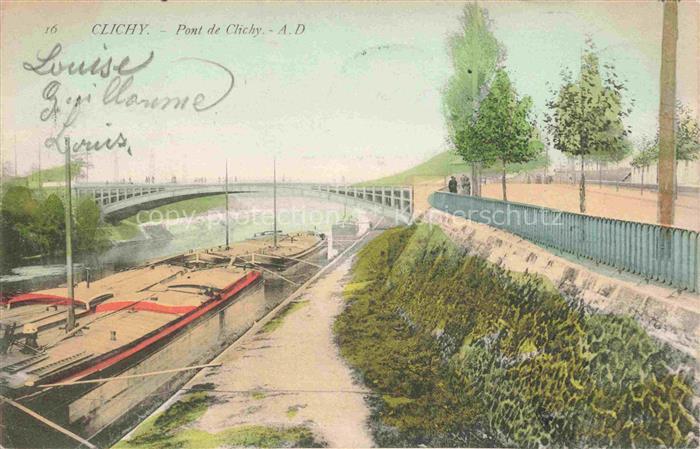 CLICHY-LA-GARENNE 92 Hauts-de-Seine Pont de Clichy