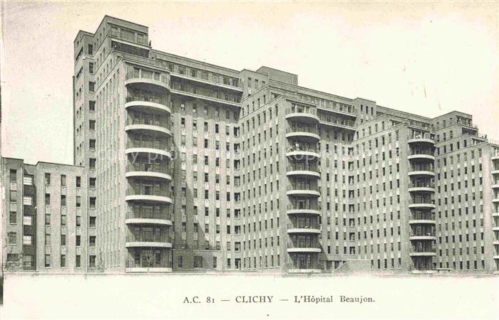 CLICHY-LA-GARENNE 92 Hauts-de-Seine Hôpital Beaujon