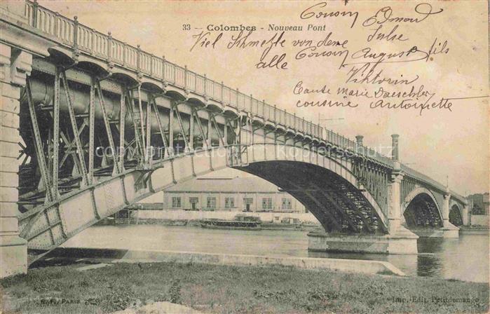 COLOMBES LA GARENNE-COLOMBES 92 Hauts-de-Seine Nouveau pont