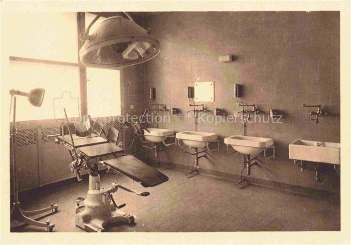 MULHOUSE Muehlhausen 68 Haut-Rhin Clinique Saint-Damien Salle d'opérations septi