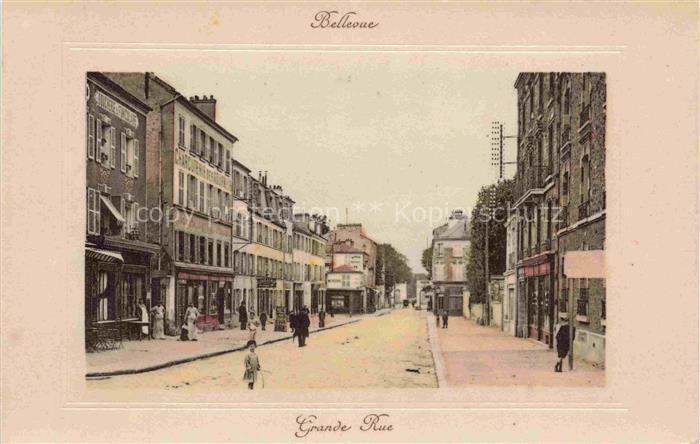 BELLEVUE -MEUDON Boulogne-Billancourt 92 Hauts-de-Seine Grande Rue