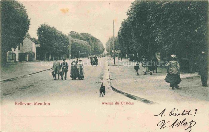 BELLEVUE -MEUDON Boulogne-Billancourt 92 Hauts-de-Seine Avenue du Château