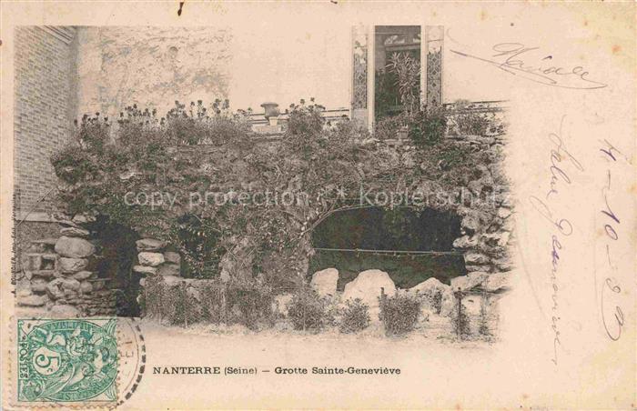 NANTERRE 92 Hauts-de-Seine Grotte Sainte-Geneviève