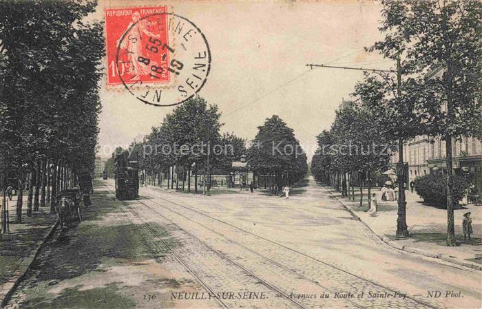 Neuilly-sur-Seine 92 Hauts-de-Seine Avenues du Route et Sainte-Foy