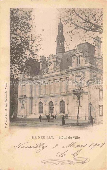 Neuilly-sur-Seine 92 Hauts-de-Seine Hôtel de Ville