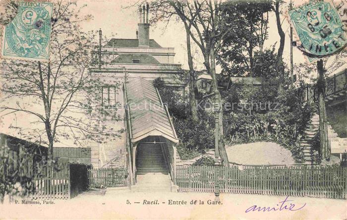 RUEIL-MALMAISON 92 Hauts-de-Seine Entrée de la Gare