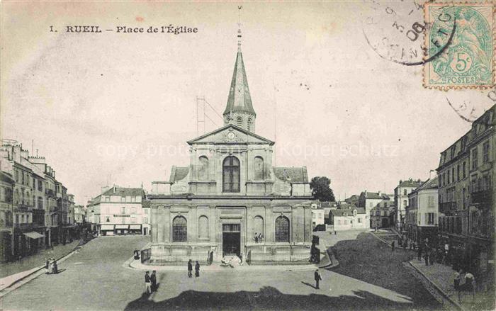 RUEIL-MALMAISON 92 Hauts-de-Seine Place de l'Eglise