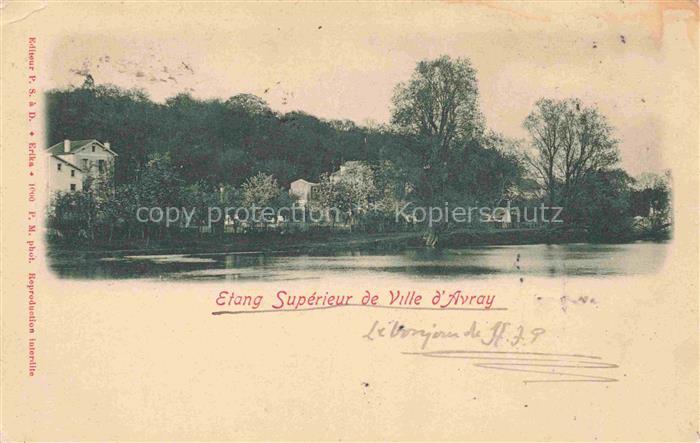 Ville-d Avray Boulogne-Billancourt 92 Hauts de Seine Etang supérieure