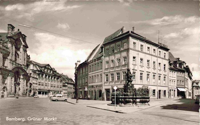BAMBERG Bayern Gruener Markt