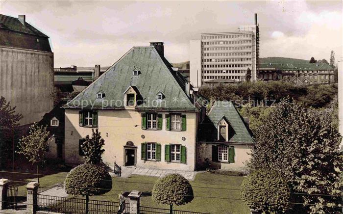 GUMMERSBACH NRW Burg und Hochhaus