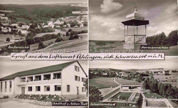 uehlingen-Birkendorf Panorama Hermannschau Aussichtspunkt Gasthof zur alten Post