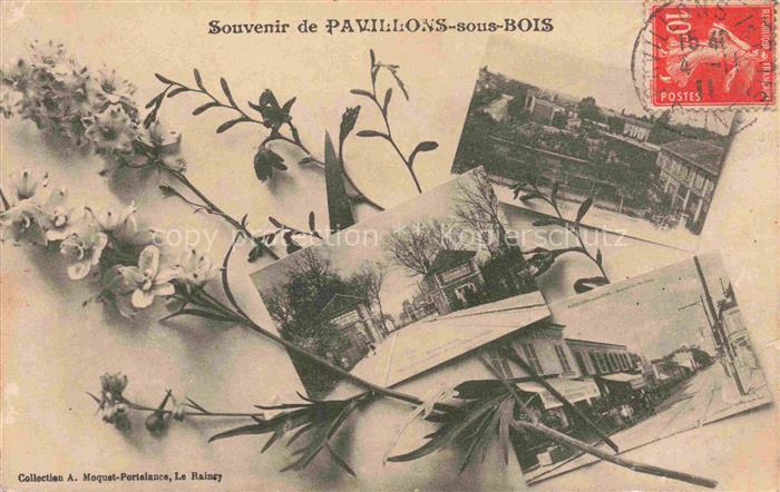 Pavillons-sous-Bois Les 93 Seine-Saint-Denis Souvenirs de la ville vues d'ensemb